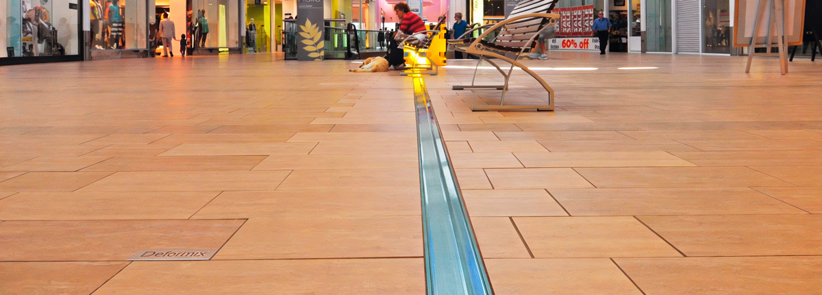 Алюминиевые профиля для деформационного шва