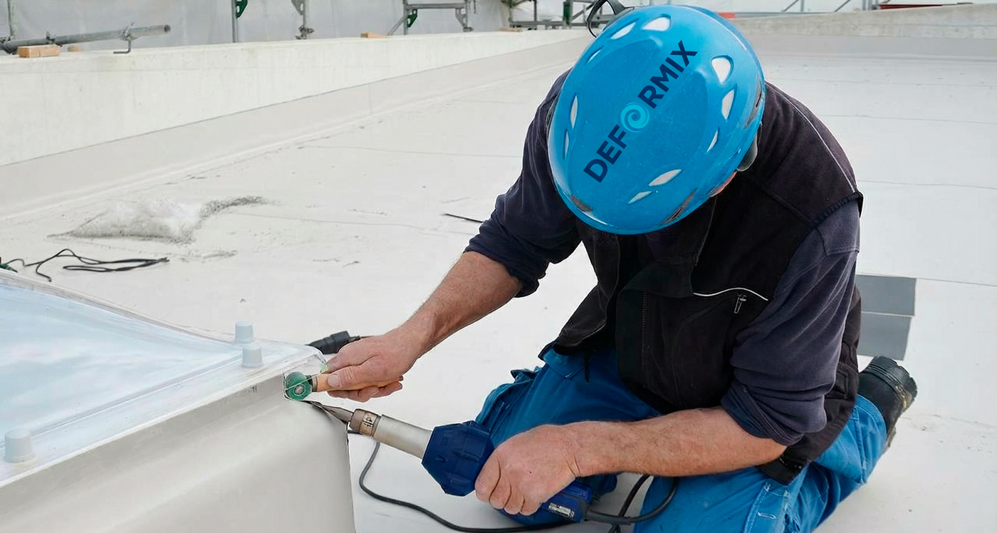 Кровельная ПВХ мембрана