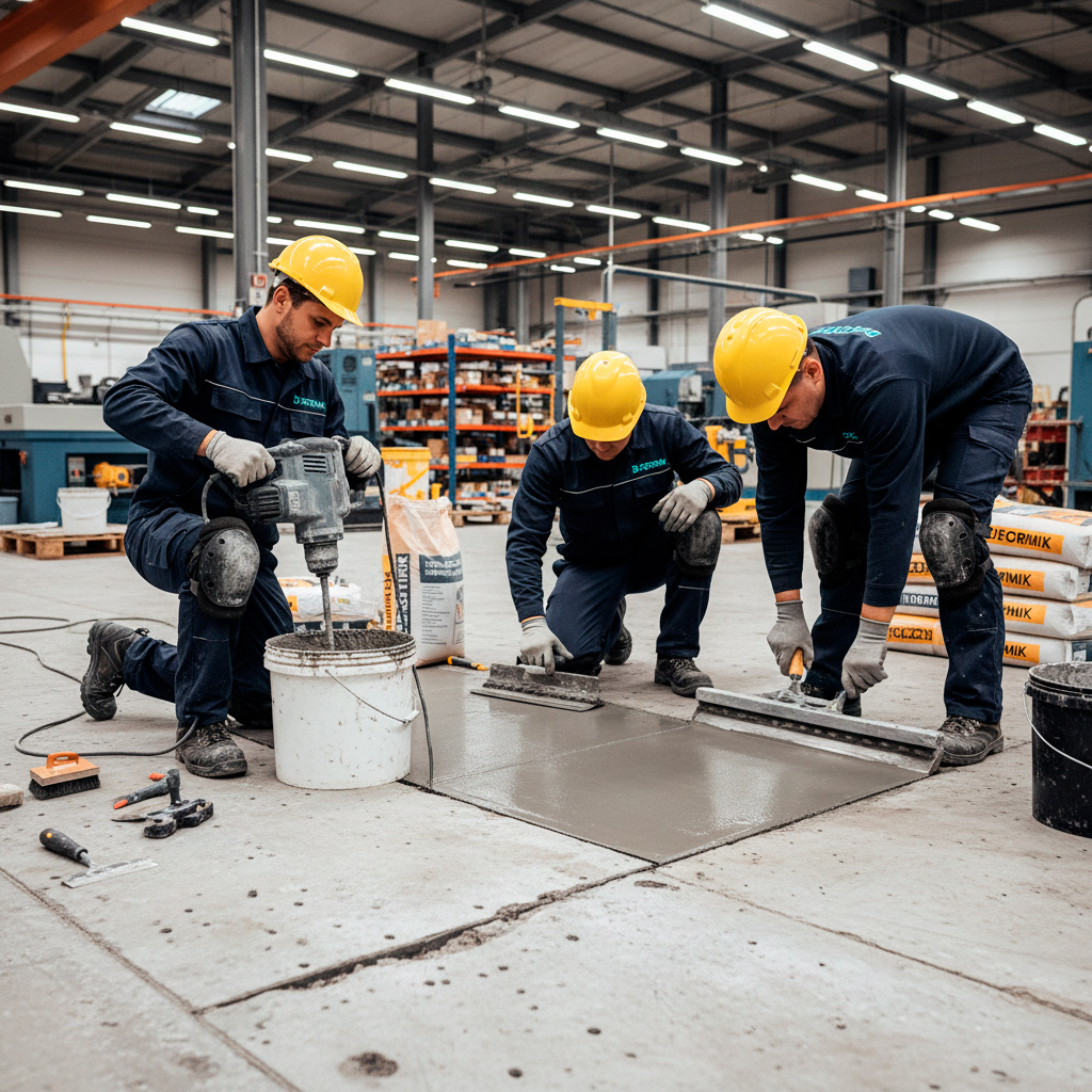 Промшлыенные полы