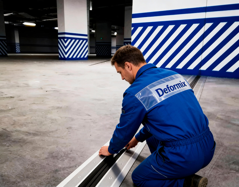 Деформационные швы в подземных парковках