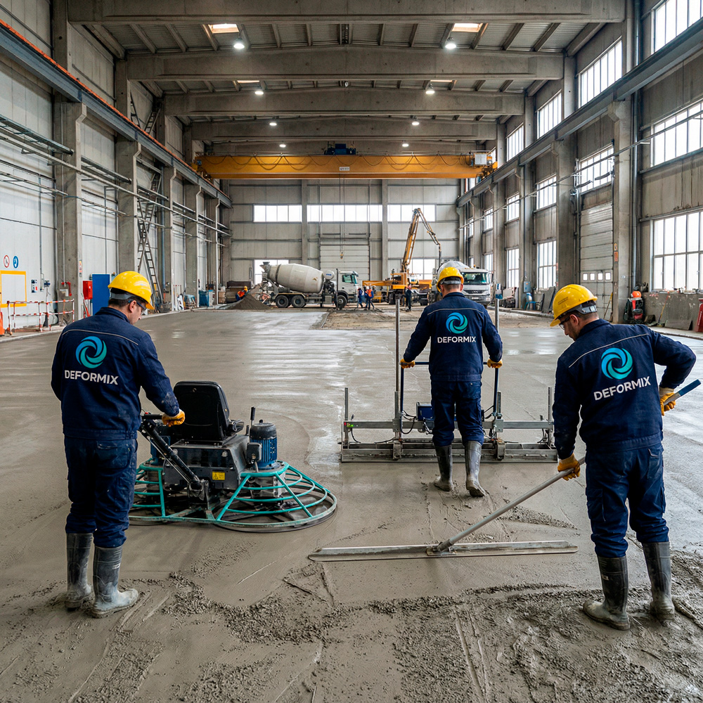 Устройство бетонной плиты по грунту