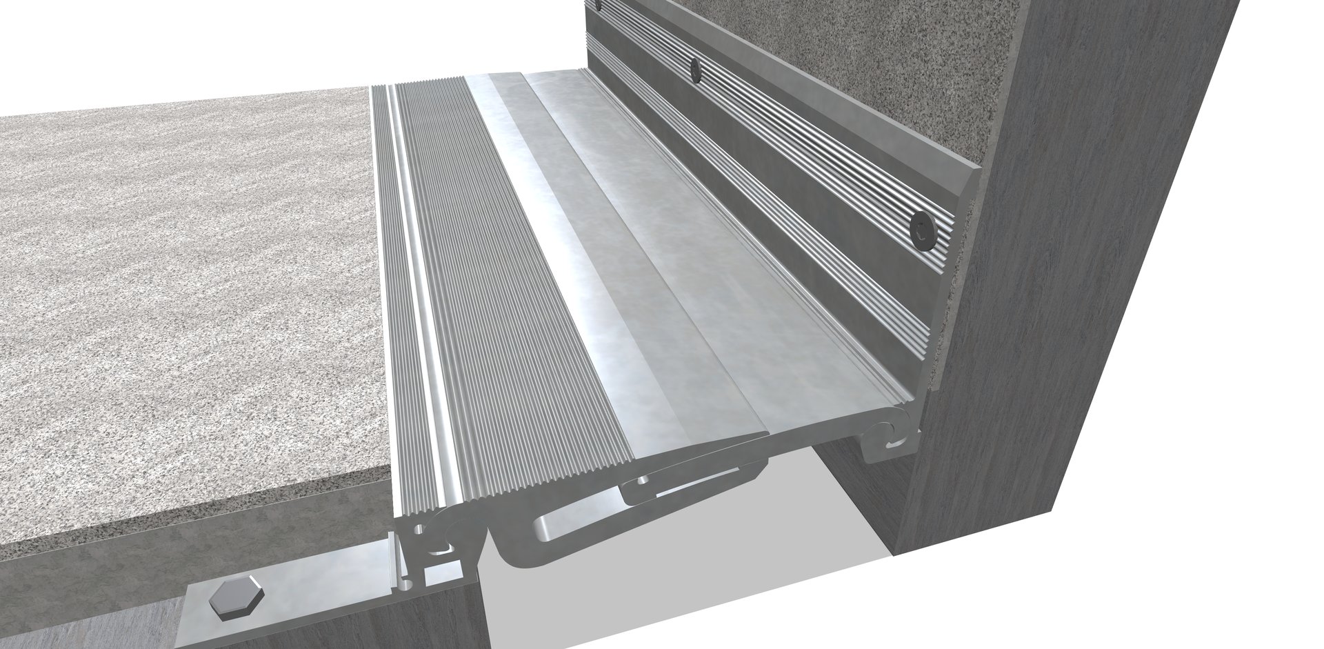 Профили для полов с высокими нагрузками — угловой